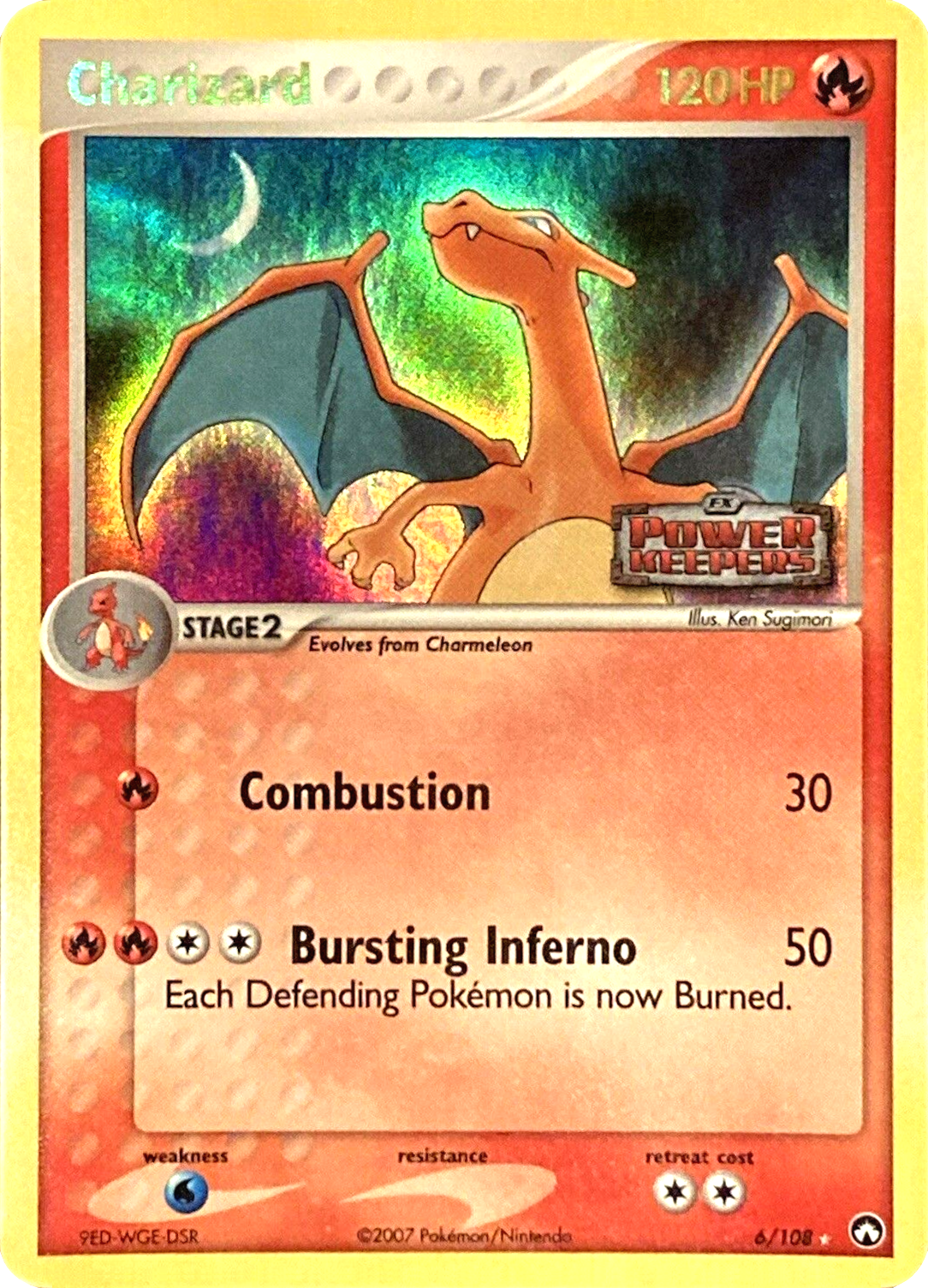 Charizard (6/108) (Stamped) [EX: Power Keepers] | Tables and Towers