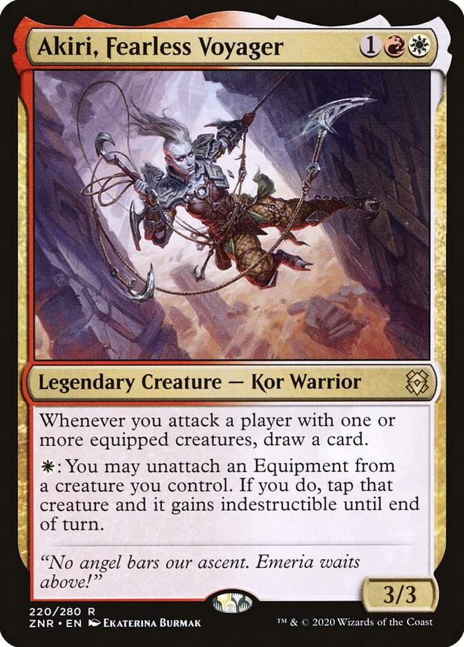 Akiri, Fearless Voyager [Zendikar Rising] | Tables and Towers