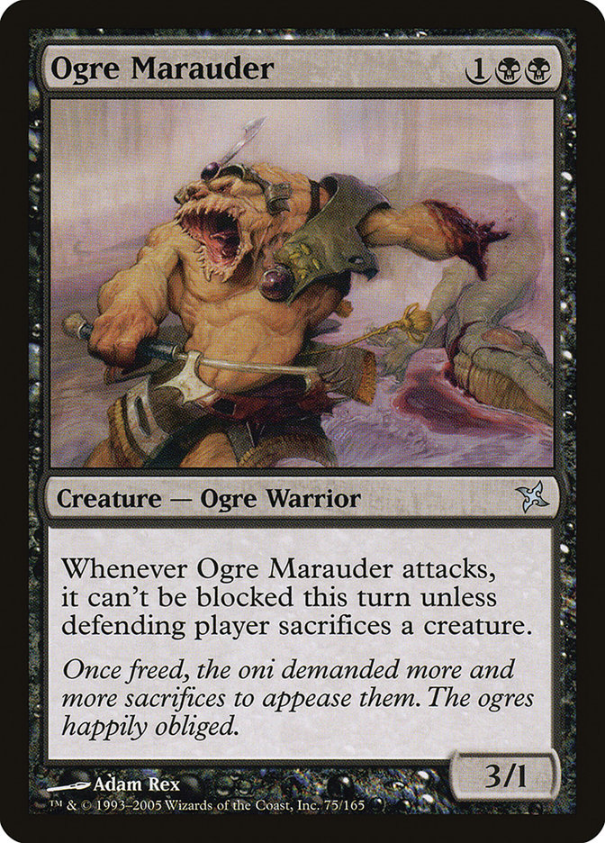 Ogre Marauder [Betrayers of Kamigawa] | Tables and Towers