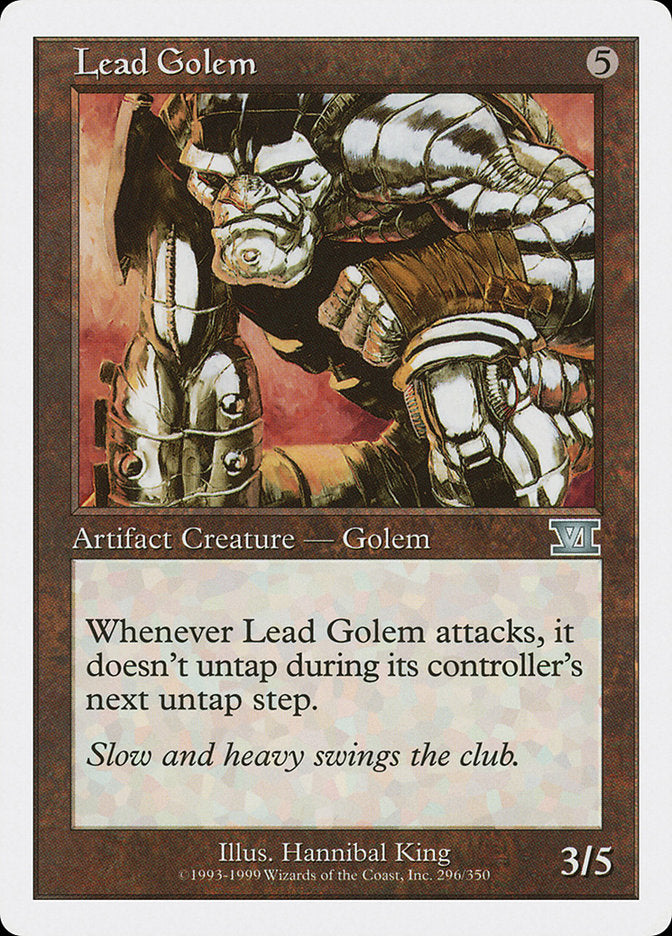 Lead Golem [Classic Sixth Edition] | Tables and Towers