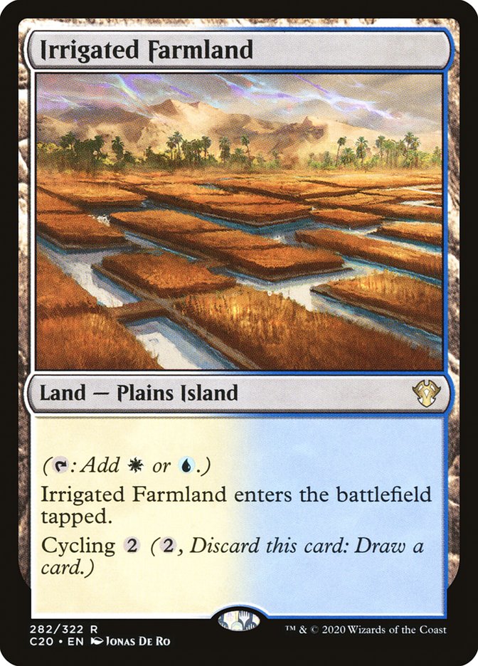 Irrigated Farmland [Commander 2020] | Tables and Towers