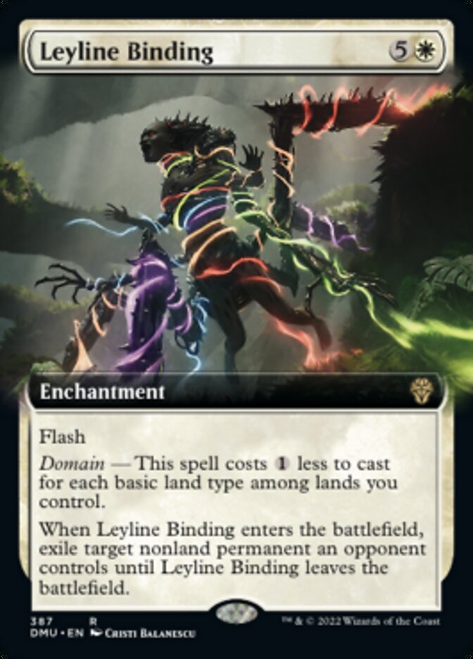 Leyline Binding (Extended Art) [Dominaria United] | Tables and Towers