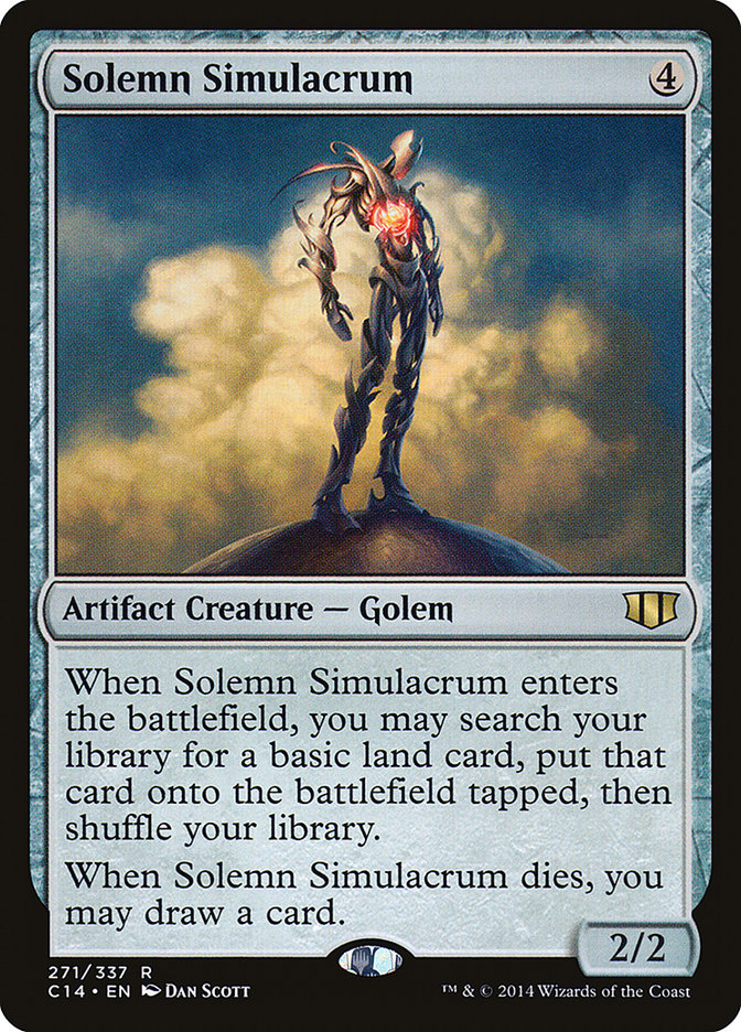 Solemn Simulacrum [Commander 2014] | Tables and Towers