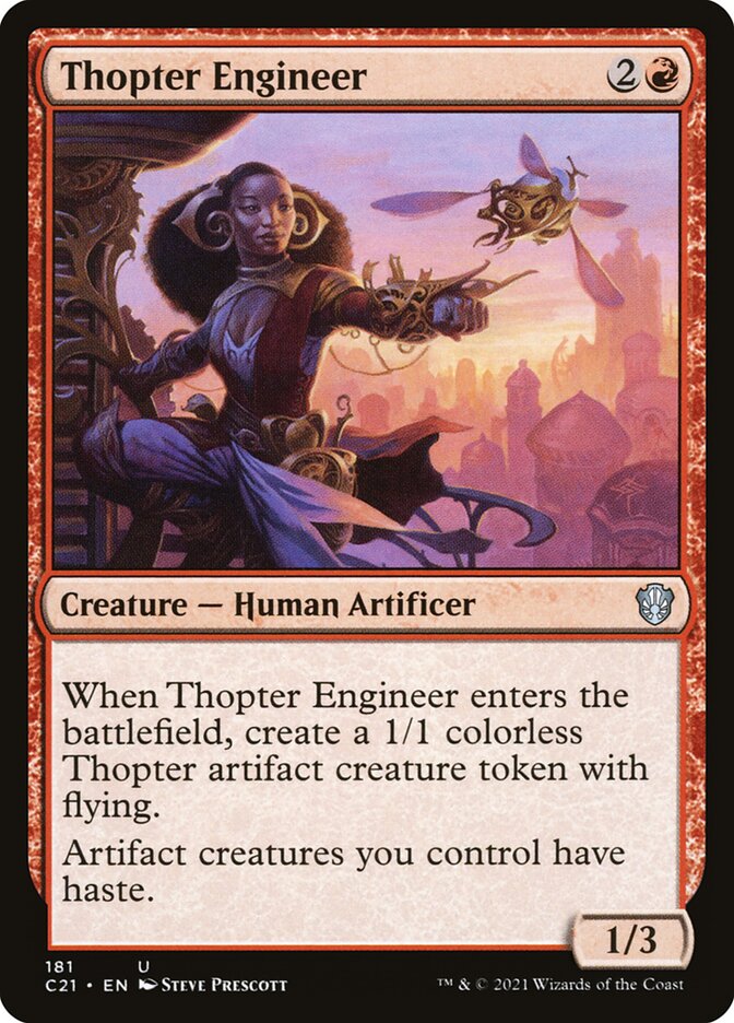 Thopter Engineer [Commander 2021] | Tables and Towers