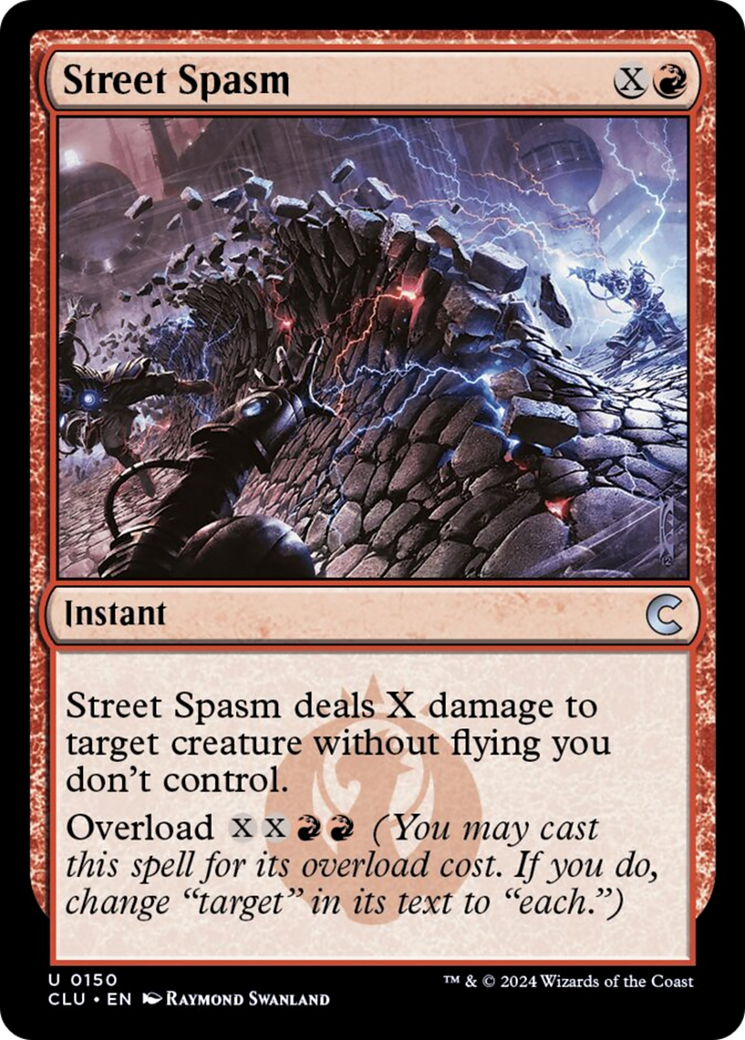 Street Spasm [Ravnica: Clue Edition] | Tables and Towers