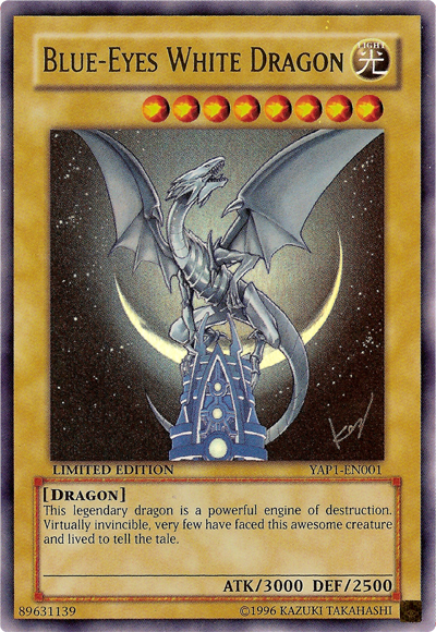 Blue-Eyes White Dragon [YAP1-EN001] Ultra Rare | Tables and Towers