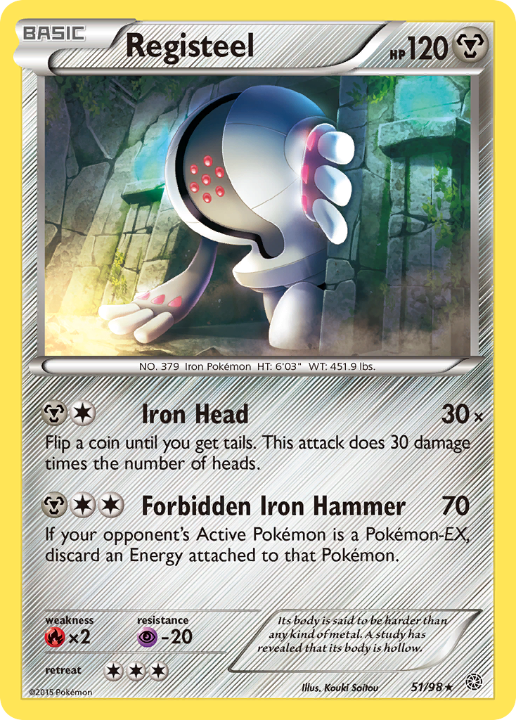 Registeel (51/98) [XY: Ancient Origins] | Tables and Towers