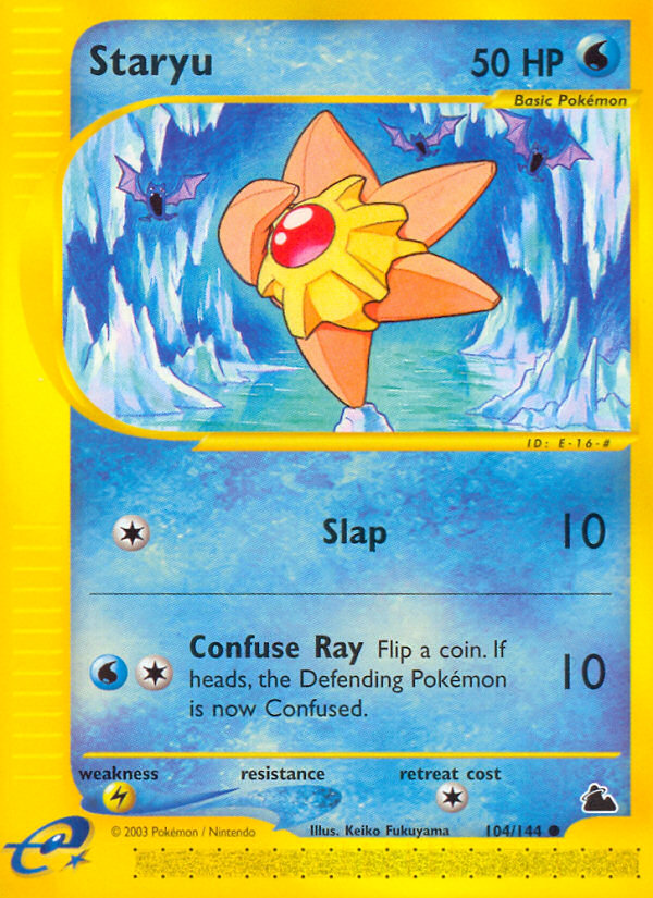 Staryu (104/144) [Skyridge] | Tables and Towers