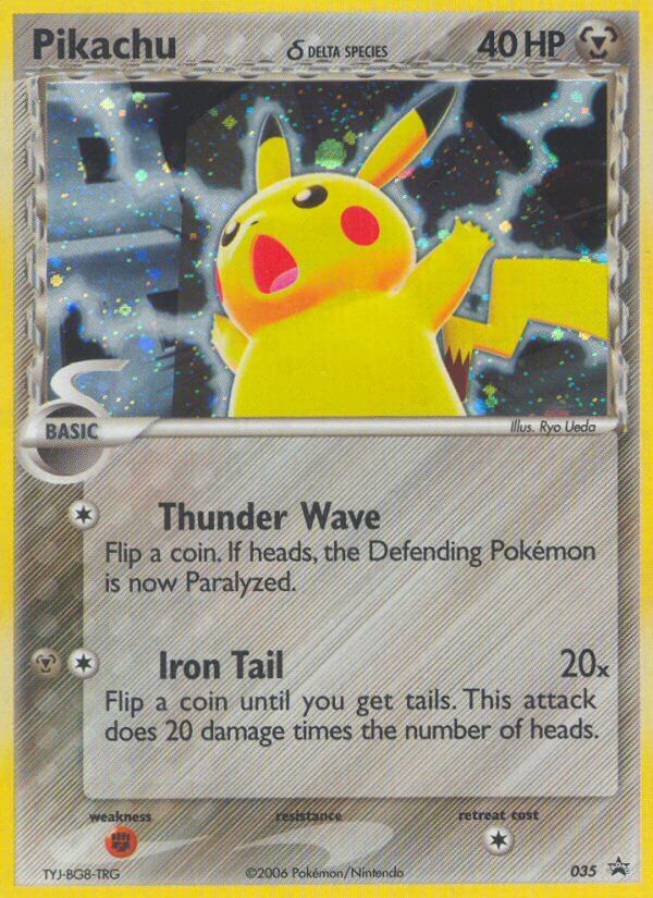 Pikachu (035) (Delta Species) [Nintendo: Black Star Promos] | Tables and Towers