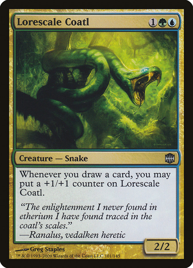 Lorescale Coatl [Alara Reborn] | Tables and Towers