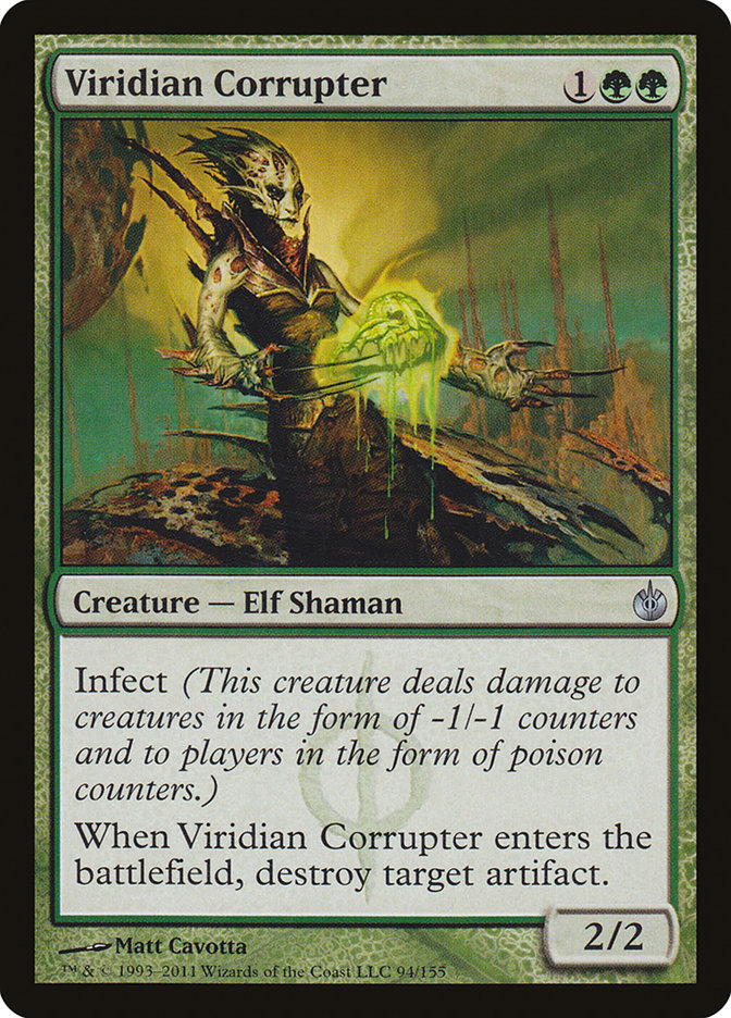 Viridian Corrupter [Mirrodin Besieged] | Tables and Towers