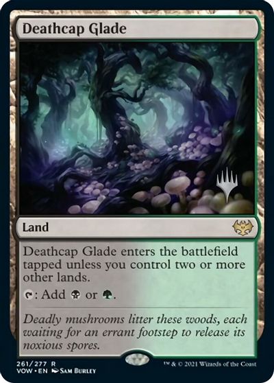 Deathcap Glade (Promo Pack) [Innistrad: Crimson Vow Promos] | Tables and Towers