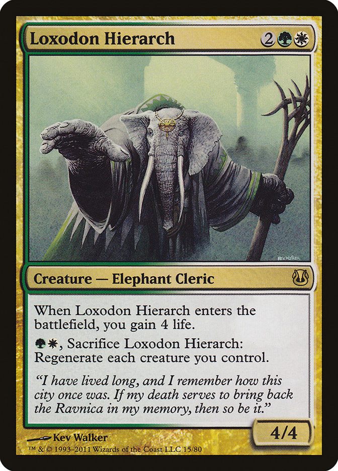 Loxodon Hierarch [Duel Decks: Ajani vs. Nicol Bolas] | Tables and Towers