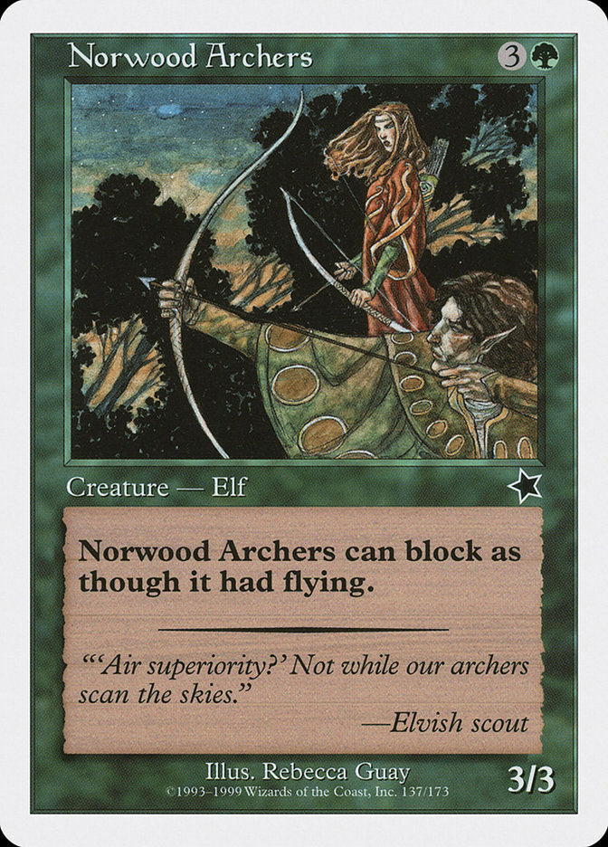 Norwood Archers [Starter 1999] | Tables and Towers