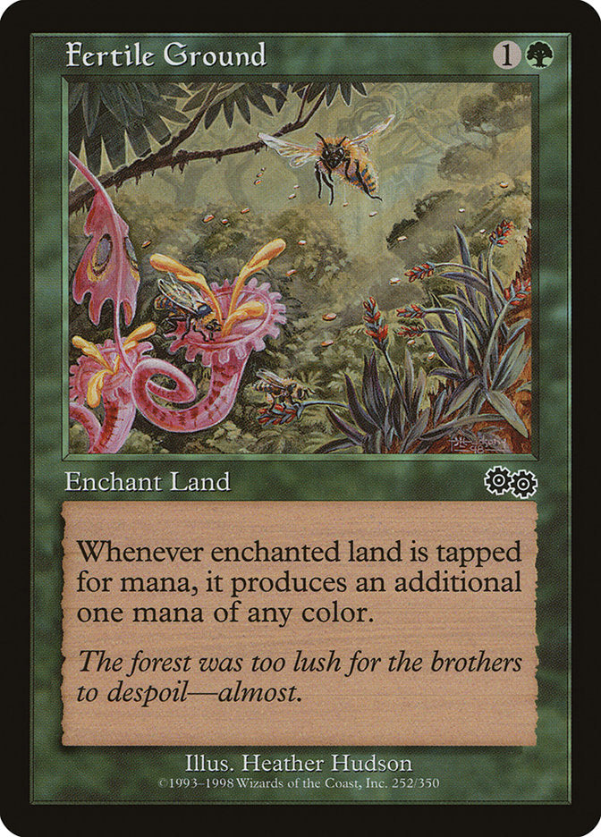 Fertile Ground [Urza's Saga] | Tables and Towers