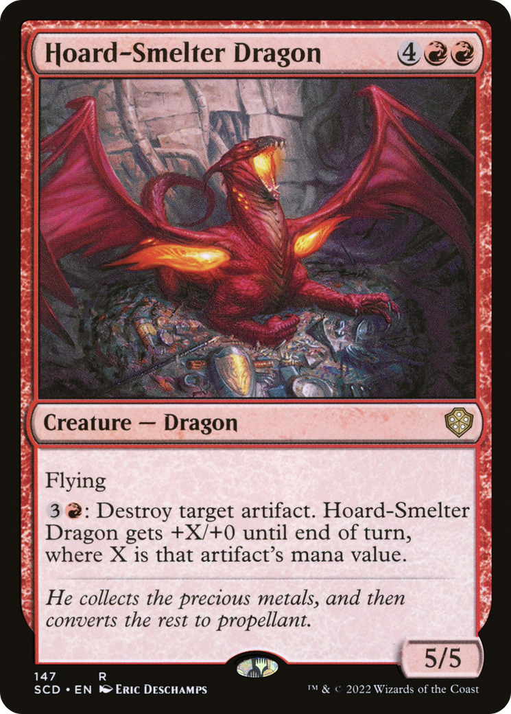 Hoard-Smelter Dragon [Starter Commander Decks] | Tables and Towers