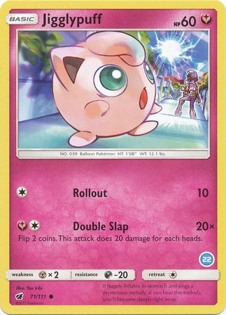 Jigglypuff (71/111) (Deck Exclusive #22) [Sun & Moon: Trainer Kit - Alolan Ninetales] | Tables and Towers