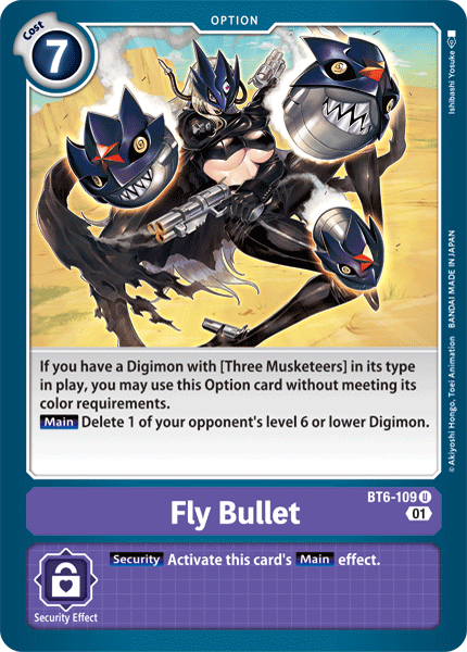 Fly Bullet [BT6-109] [Double Diamond] | Tables and Towers