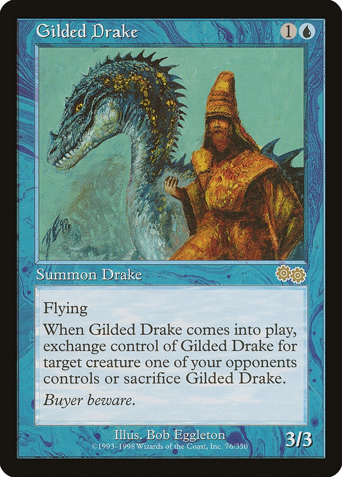 Gilded Drake [Urza's Saga] | Tables and Towers