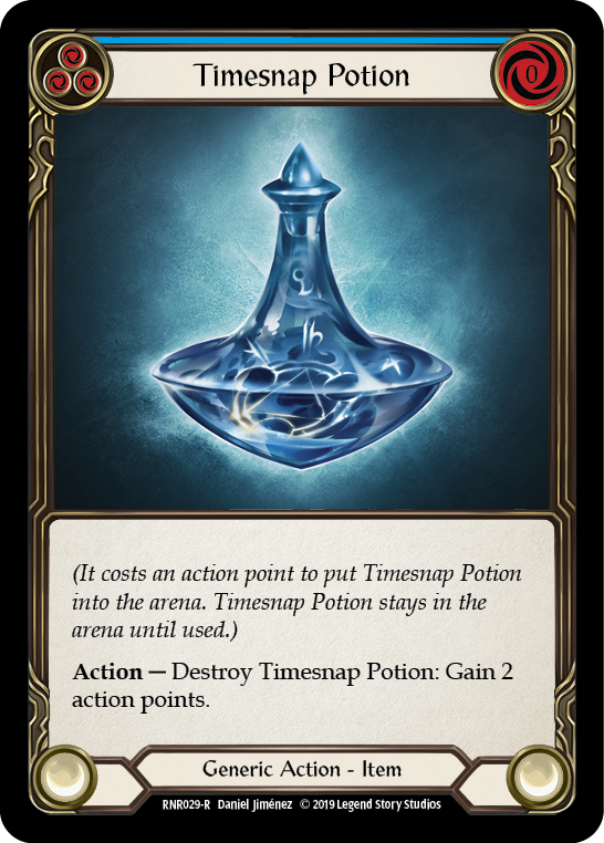 Timesnap Potion [RNR029-R] (Rhinar Hero Deck)  1st Edition Normal | Tables and Towers