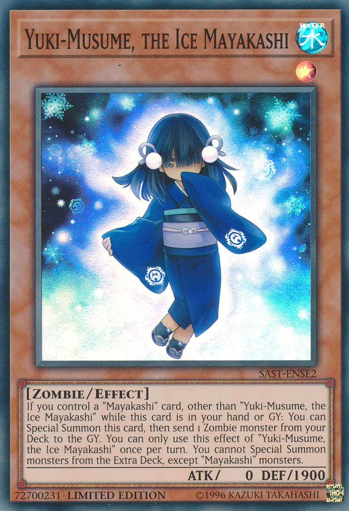 Yuki-Musume, the Ice Mayakashi [SAST-ENSE2] Super Rare | Tables and Towers