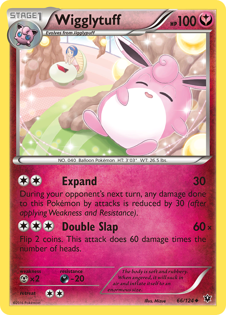 Wigglytuff (66/124) [XY: Fates Collide] | Tables and Towers