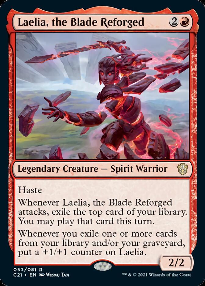 Laelia, the Blade Reforged [Commander 2021] | Tables and Towers