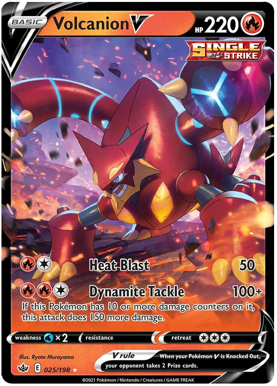 Volcanion V (025/198) [Sword & Shield: Chilling Reign] | Tables and Towers