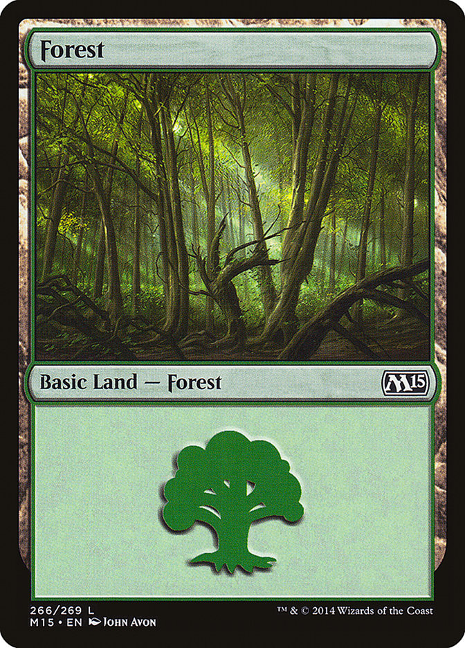 Forest (266) [Magic 2015] | Tables and Towers