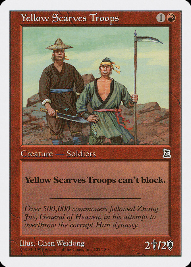 Yellow Scarves Troops [Portal Three Kingdoms] | Tables and Towers