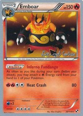 Emboar (20/114) (Twinboar - David Cohen) [World Championships 2011] | Tables and Towers