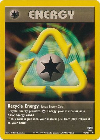 Recycle Energy (105/111) [Neo Genesis Unlimited] | Tables and Towers