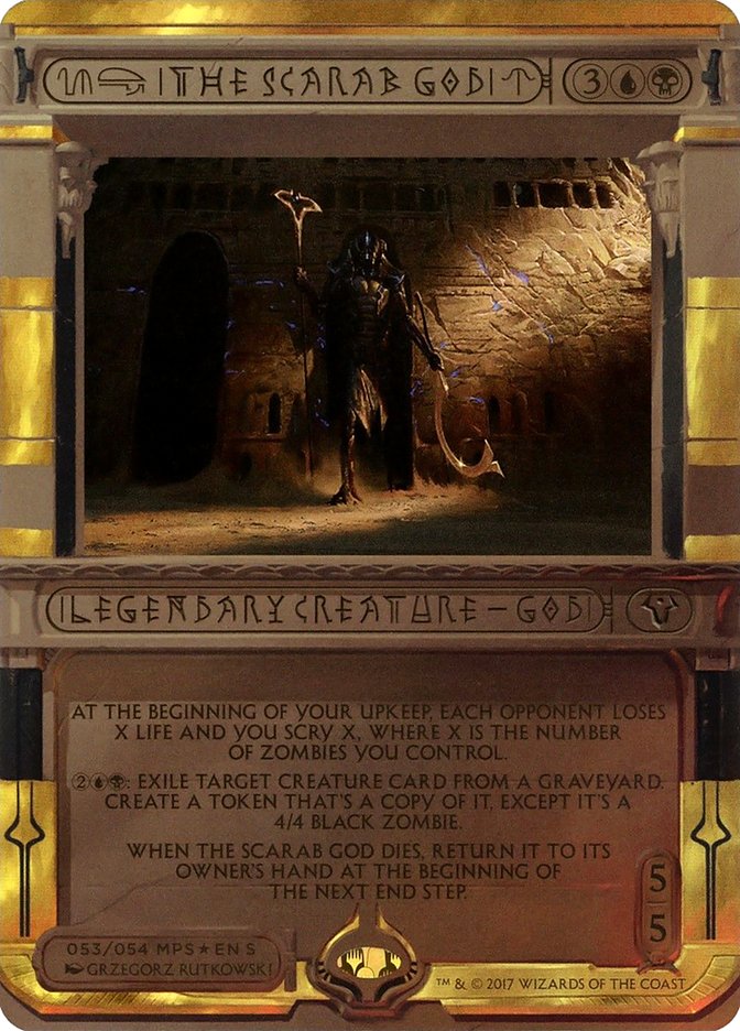 The Scarab God (Invocation) [Amonkhet Invocations] | Tables and Towers