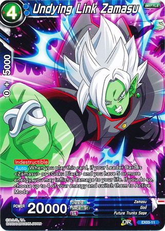 Undying Link Zamasu (EX03-11) [Ultimate Box] | Tables and Towers