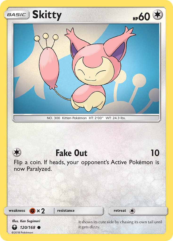 Skitty (120/168) [Sun & Moon: Celestial Storm] | Tables and Towers