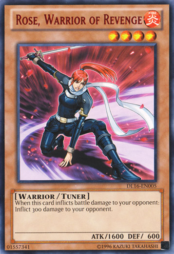 Rose, Warrior of Revenge (Red) [DL16-EN005] Rare | Tables and Towers