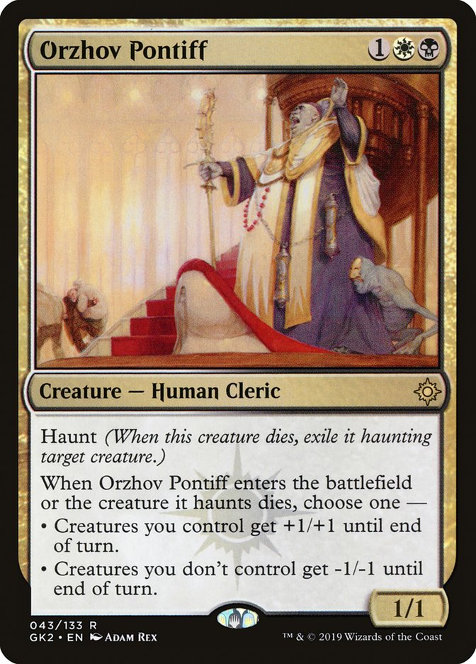 Orzhov Pontiff [Ravnica Allegiance Guild Kit] | Tables and Towers