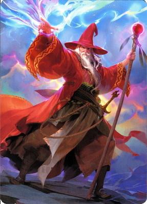 Elminster Art Card (36) [Commander Legends: Battle for Baldur's Gate Art Series] | Tables and Towers