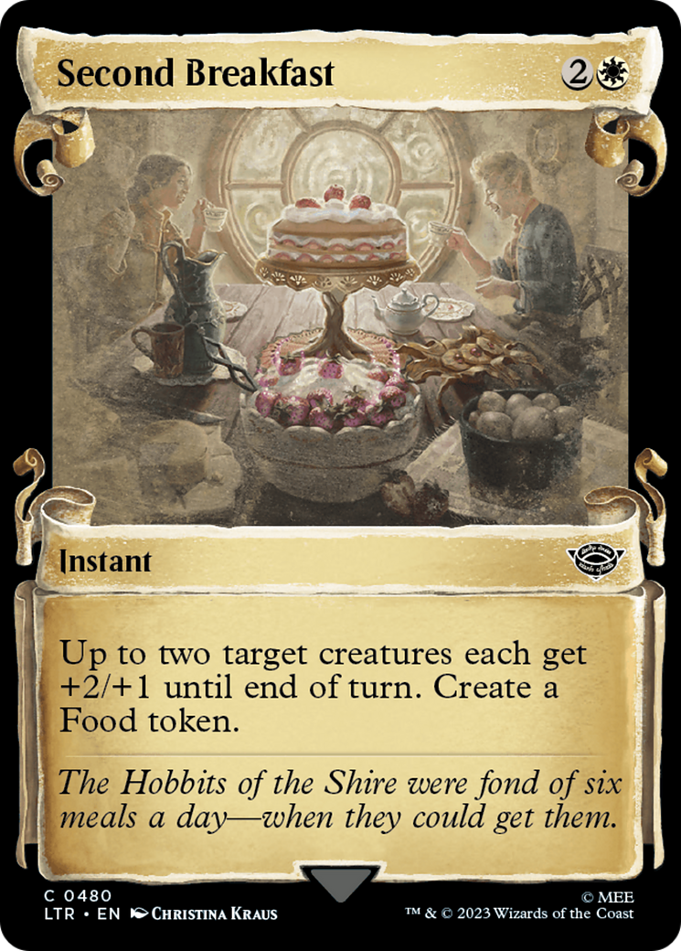 Second Breakfast [The Lord of the Rings: Tales of Middle-Earth Showcase Scrolls] | Tables and Towers