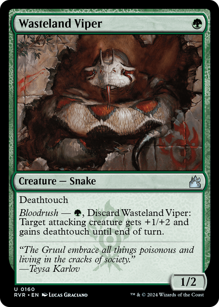 Wasteland Viper [Ravnica Remastered] | Tables and Towers