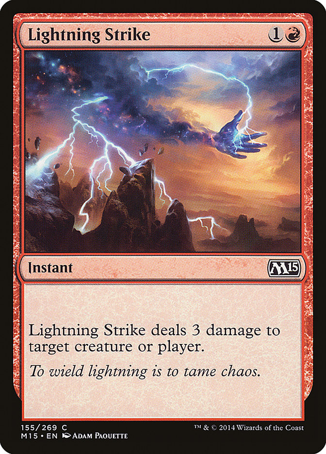 Lightning Strike [Magic 2015] | Tables and Towers