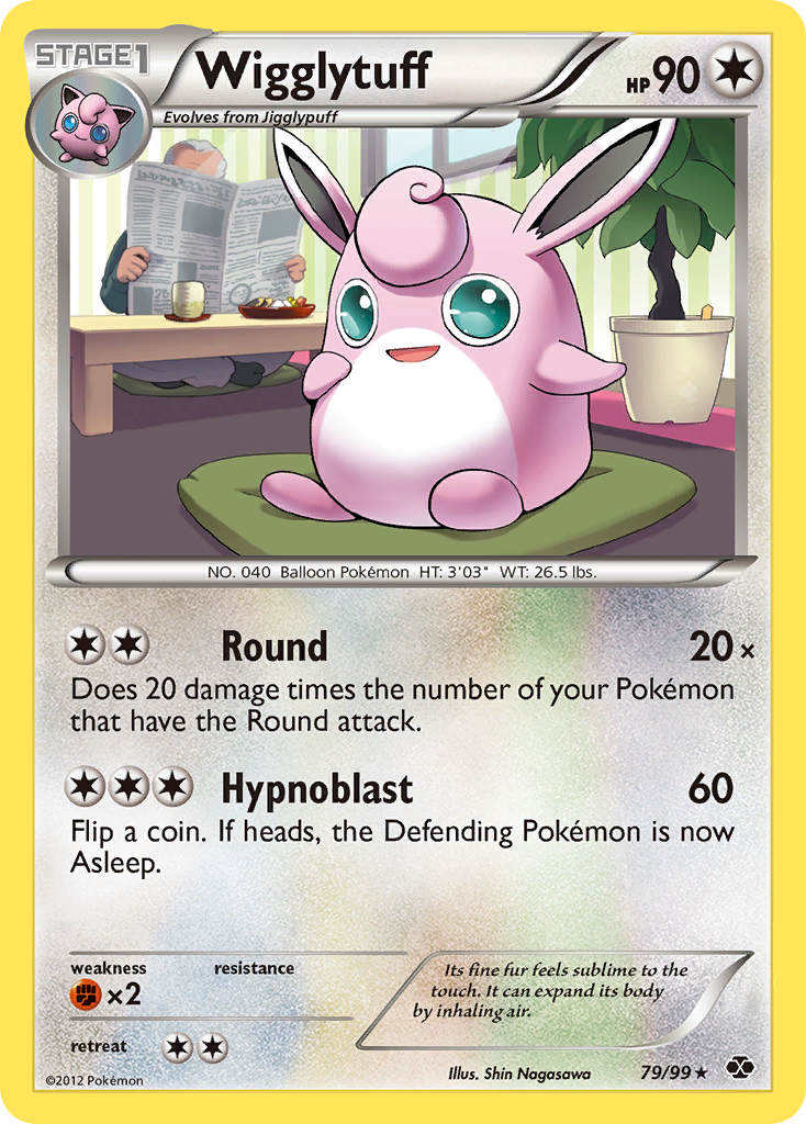 Wigglytuff (79/99) [Black & White: Next Destinies] | Tables and Towers