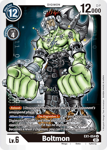 Boltmon [EX1-054] [Classic Collection] | Tables and Towers