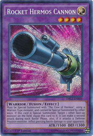 Rocket Hermos Cannon [DRL2-EN010] Secret Rare | Tables and Towers