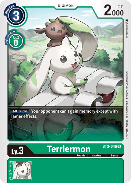 Terriermon [BT3-046] [Release Special Booster Ver.1.5] | Tables and Towers