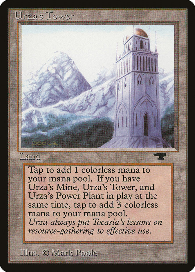 Urza's Tower (Mountains) [Antiquities] | Tables and Towers