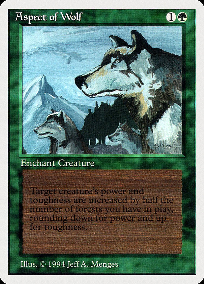 Aspect of Wolf [Summer Magic / Edgar] | Tables and Towers