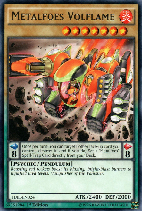 Metalfoes Volflame [TDIL-EN024] Rare | Tables and Towers