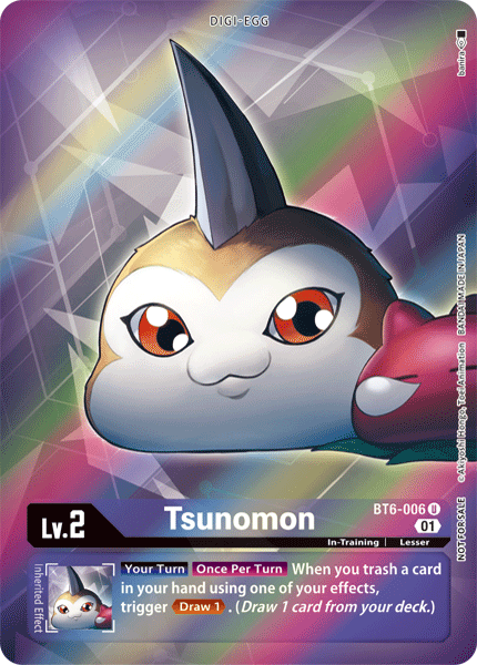 Tsunomon [BT6-006] (Alternative Art - Box Topper) [Double Diamond] | Tables and Towers