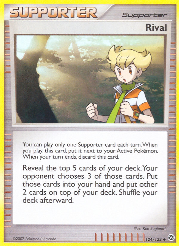 Rival (124/132) [Diamond & Pearl: Secret Wonders] | Tables and Towers